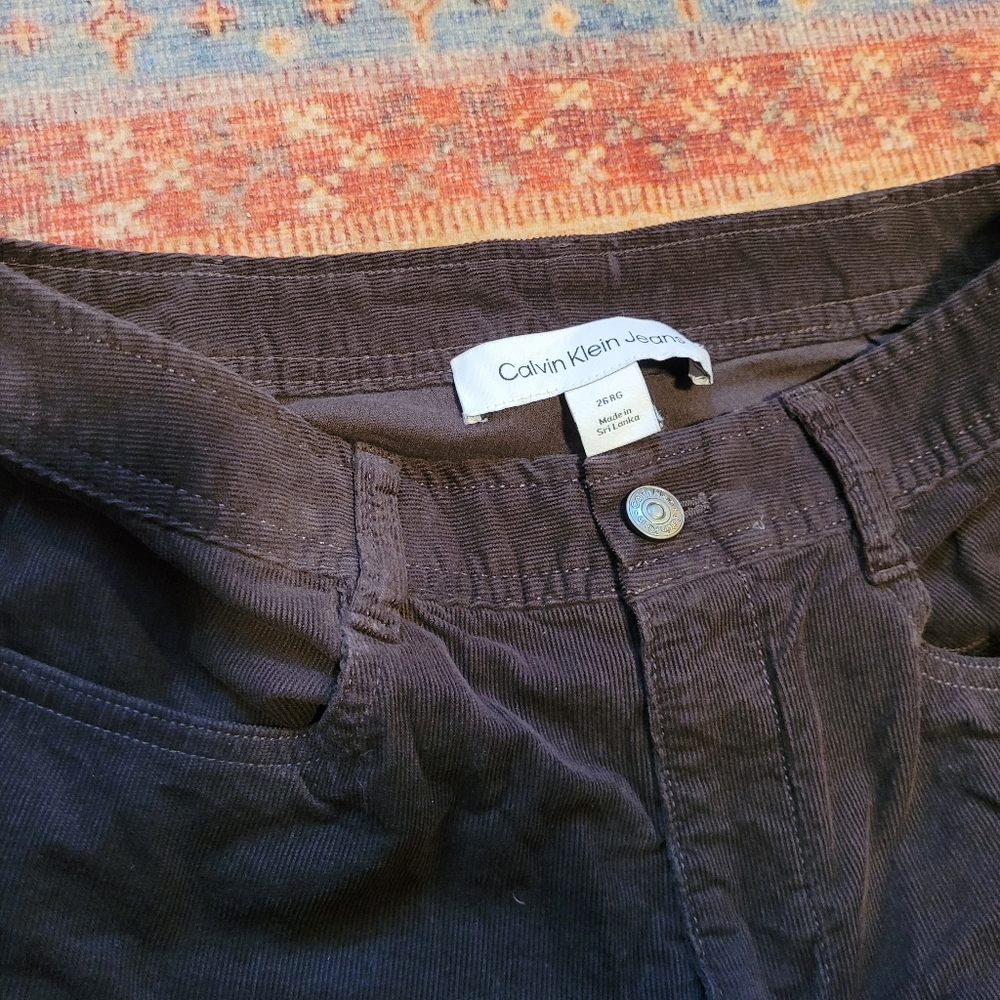 Calvin Klein 26R Black Jeans
